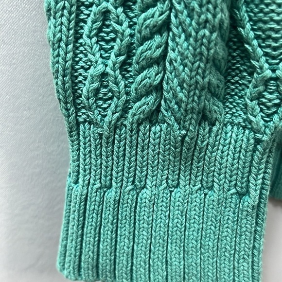 Sundance Teal V-Neck Sweater for Women - Picture 7 of 7